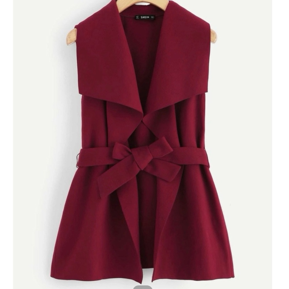 Belted vest